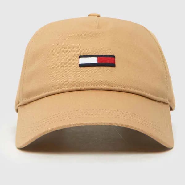 Tommy Jeans stone elongated flag cap