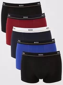 BOSS Bodywear 5 Pack Essential Trunks, Multi Size M Men