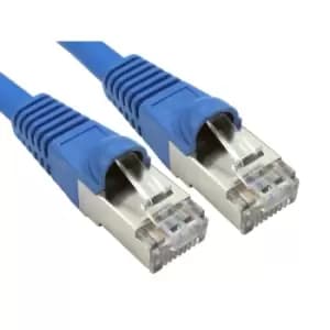 Cables Direct 1m CAT6A Patch Cable (Blue)