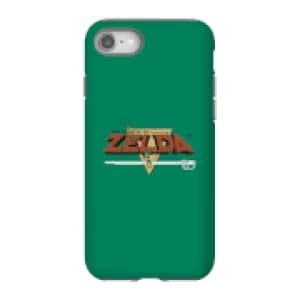 Nintendo The Legend Of Zelda Retro Logo Phone Case - iPhone 8 - Tough Case - Gloss