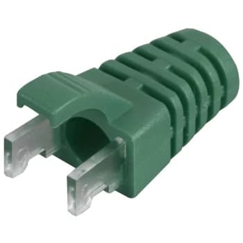 TUK Ltd SPEEDY RJ45 PS6Gn#100 Green strain relief boot Cat 6 plug ...