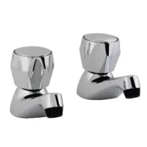 Pro Classic Bath Taps - Chrome