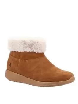 Hush Puppies Lollie Ankle Boots - Tan, Size 5, Women