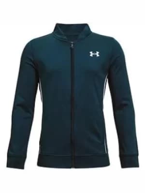 Boys, Under Armour Pennant 2.0 Full Zip Track Top, Blue/Grey, Size L=11-12 Years
