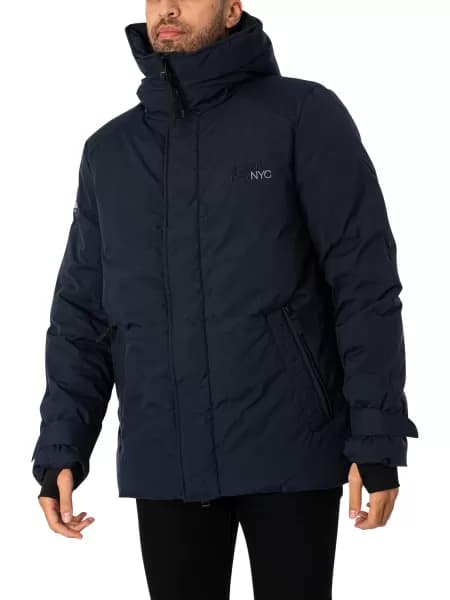 City Padded Wind Parka Jacket