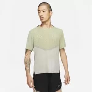 Nike Run Knit T Shirt Mens - Black