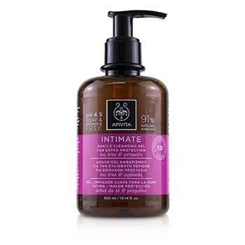 ApivitaIntimate Gentle Cleansing Gel with Tea Tree & Propolis (For Extra Protection) 300ml/10.14oz