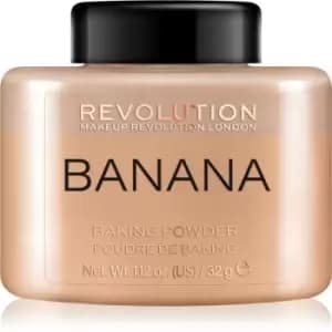 Makeup Revolution Baking Powder Loose Powder Shade Banana 32 g