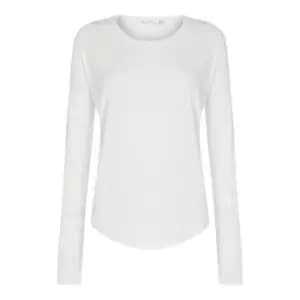 Rag and Bone Hudson Long Sleeved T Shirt - White