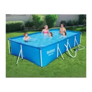 13ft Rectangular Above Ground Steel Pro Swimming Pool Set - Bestway