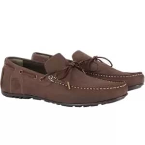 Barbour Jenson Loafers Dark Brown UK 10