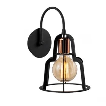 Harran - N-1138 Black Wall Lamp