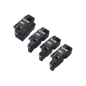 Dell 593BBL Original Black and Tri Colourss Toner Cartridge 4 Pack