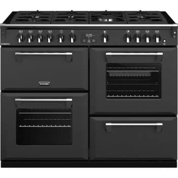 Stoves Richmond S1100G 110cm Gas Range Cooker with Electric Grill - Anthracite - A/A/A Rated