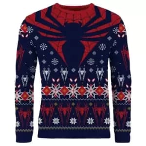 Spiderman Christmas Jumper (Size L)