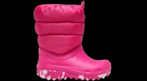Crocs Classic Neo Puff Boot Boots Kids Candy Pink C11