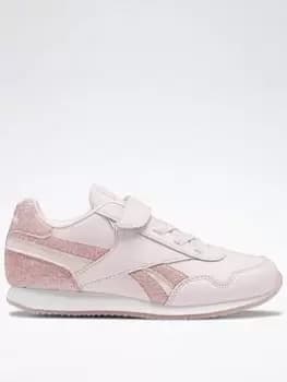 Reebok Royal Classic Jog 3 Shoes, Pink, Size 1 Older
