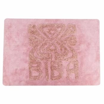 Biba Bath Mat - Border Blush