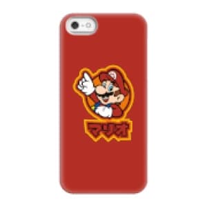 Nintendo Super Mario Mario Kanji Phone Case - iPhone 5/5s - Snap Case - Gloss