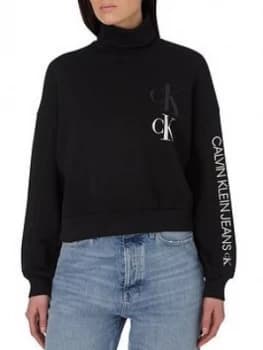 Calvin Klein Jeans Calvin Klein Jeans Oversized Sweatshirt W Roll Neck