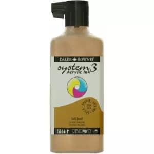 Daler-Rowney System3 Ink 180ml Gold Imit