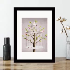 SC994760697 Multicolor Decorative Framed MDF Painting