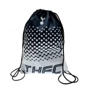 Tottenham Hotspur FC Fade Design Drawstring Gym Bag (44 x 33cm) (Navy/White)