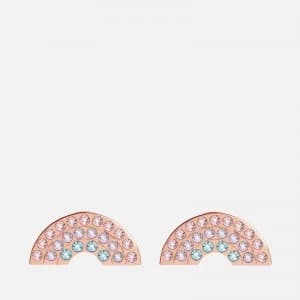 Olivia Burton Womens Rainbow Studs - Rose Gold