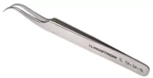 7ASASL FINE CURVED TIP TWEEZERS 115mm