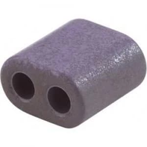 Toroidal ferrite core 2 hole Cable max. 3.4mm L x W x H