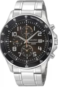 Mens Seiko Chronograph Watch SNDA83P1
