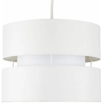 Minisun - 2 Tier Ceiling Pendant Light Shade - Cream