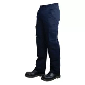 Tuffsafe Cargo Trousers Navy 42" W 31" Leg