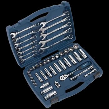 Sealey AK8996 3/8" Drive 46 Piece Socket Set 3/8"