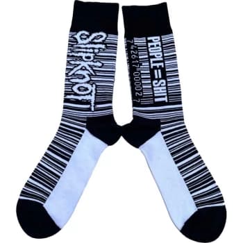 Slipknot - Barcode Unisex UK Size 7 - 11 Ankle Socks - Black