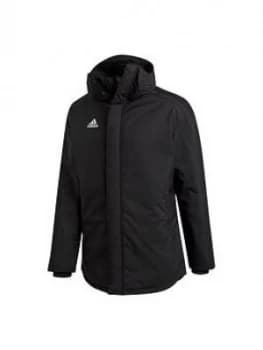 Adidas Mens Stadium Parka - Black