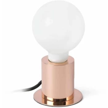 Faro Ten - 1 Light Table Globe Lamp Copper, E27