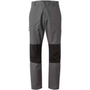 Craghoppers Mens Verve Trouser (38L) (Elephant/Black) - Elephant/Black