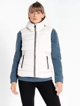 Dare 2b Laura Whitmore Reputable Gilet - Cream, Size 10, Women
