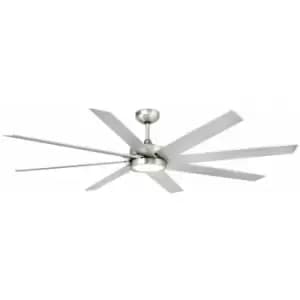 Faro Century LED Matt Nickel 6 Blade Ceiling Fan With DC Motor
