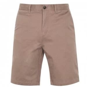 Howick Oakley Slim Chino Shorts - Biscuit