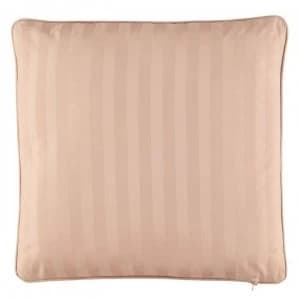 Hotel Collection Sateen Stripe Cushion - Stripe Blush