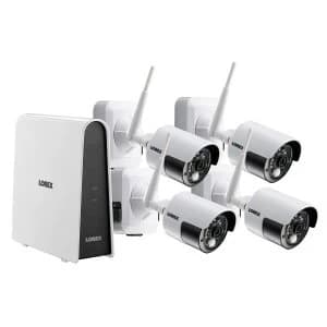 Lorex CCTV 6 Channel 1080p HD 2MP DVR Wire-Free 1TB DVR + 4 x 2MP HD Wire-Free Cameras