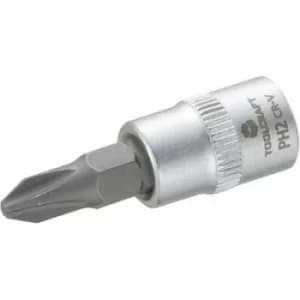 TOOLCRAFT 816052 Phillips Bit PH 2 1/4 (6.3 mm)