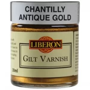 Liberon 014878 Gilt Varnish Compiegne 30ml