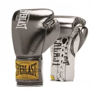 Everlast 1910 Fight Gloves Unisex Adults - GUNMETAL