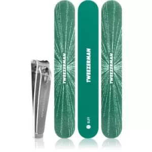 Tweezerman Ready To Celebrate Emerald Shimmer manicure set