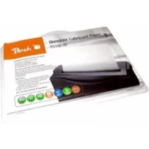 Peach PS100-00/ 510470 Shredder Lubricant Paper (12 Pack)