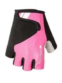 Madison Keirin Women'S Mitts, Pink Glo