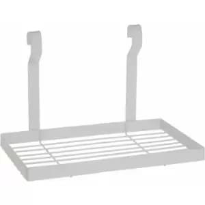 Sorello White Iron Single Shelf Storage Rack - Premier Housewares